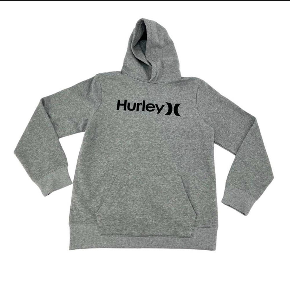 Hurley Hoodie- Gray Size Large